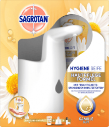 【dm】Seifenspender No Touch + Nachfüllpack Lotus & Kamillen Hydra Care, 1 St