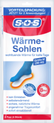 【dm】Einlegesohlen Wärme Gr. 36-40 (2 Paar), 4 St