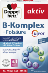 【rossmann】aktiv B-Komplex + Folsäure Mini-Tabletten