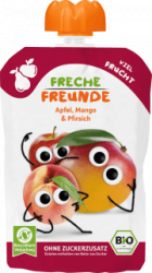 【dm】Quetschie 100% Apfel, Mango & Pfirsich ab 1 Jahr, 100 g