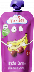 【rossmann】BIO Fruchtpüree Kirsche, Banane