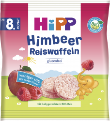 【rossmann】Bio Himbeer Reiswaffeln, ab 8. Monat有机覆盆子米饼，8 個月起 30g