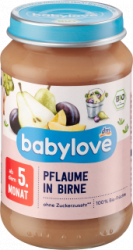 【dm】Früchte Pflaume in Birne ab dem 5. Monat, 190 g