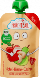 【dm】Quetschie Apfel, Birne, Cashew, ab 12 Monaten, 100 g