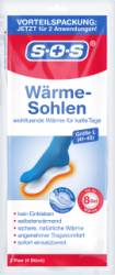 【dm】Einlegesohlen Wärme Gr. 41-45 (2 Paar), 4 St