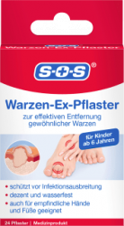 【dm】Warzen Entferner Pflaster, Warzen-Ex, 24 St